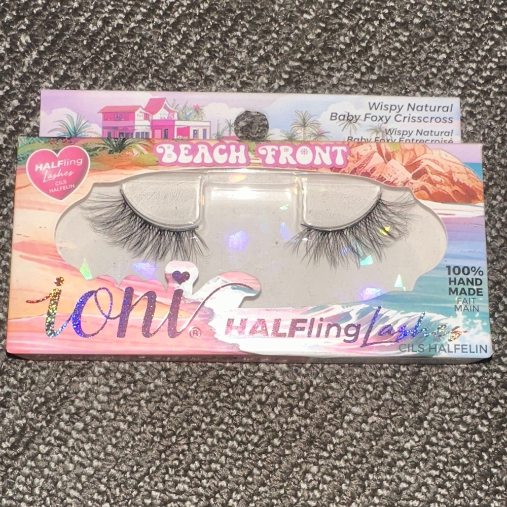 NIB Ioni Beach Front Wispy Natural False Eyelashes
